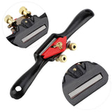 9"/215mm Adjustable Hand Edge Planer Spoke Shave Manual Woodworking Hand Tool