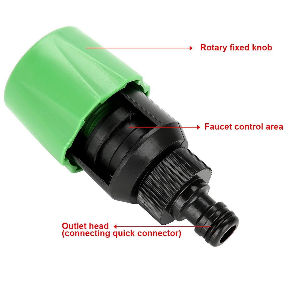 UK Style Kitchen Faucet Connector Tube Joint Garden Irrigation Watering Supplies Pacifier Type