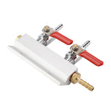 Muti way Home Co2 Air Gas Manifold Distribution Splitter Beer 2 Way