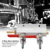Muti way Home Co2 Air Gas Manifold Distribution Splitter Beer 2 Way