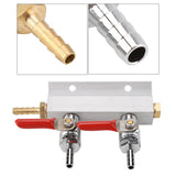 Muti way Home Co2 Air Gas Manifold Distribution Splitter Beer 2 Way - Extra Image