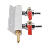 Muti way Home Co2 Air Gas Manifold Distribution Splitter Beer 2 Way - Extra Image