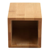 Bamboo Pen Holder Office School Desk Pencils Storage Organizer Stand Stationery Supply - 45-Degree Angle