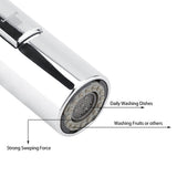 Kitchen Bathroom Pull Out Faucet Sprayer Shower Water Tap Spray Head Replacement Part - Extra Image