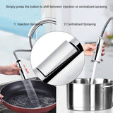 Kitchen Bathroom Pull Out Faucet Sprayer Shower Water Tap Spray Head Part Accessory