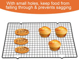 Stainless Steel Cooling and Baking Rack Nonstick Cooking Grill Tray For Biscuit / Cake / Bread