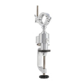 Aluminum Alloy Clamp on Bench Vise Electric Drill Holder Stand Rack Grinder Bracket Accessory - Front View