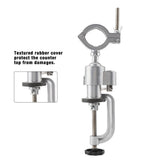 Aluminum Alloy Clamp on Bench Vise Electric Drill Holder Stand Rack Grinder Bracket Accessory