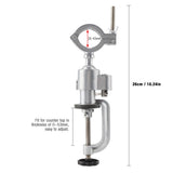 Aluminum Alloy Clamp on Bench Vise Electric Drill Holder Stand Rack Grinder Bracket Accessory - Extra Image