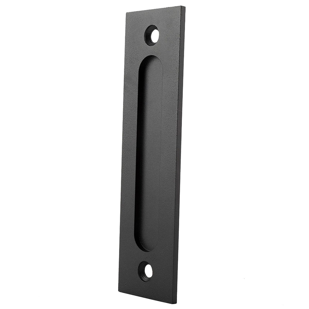 Black Heavy Duty Carbon Steel Sliding Barn Door Closet Pull Handle Wooden Gate Hardware
