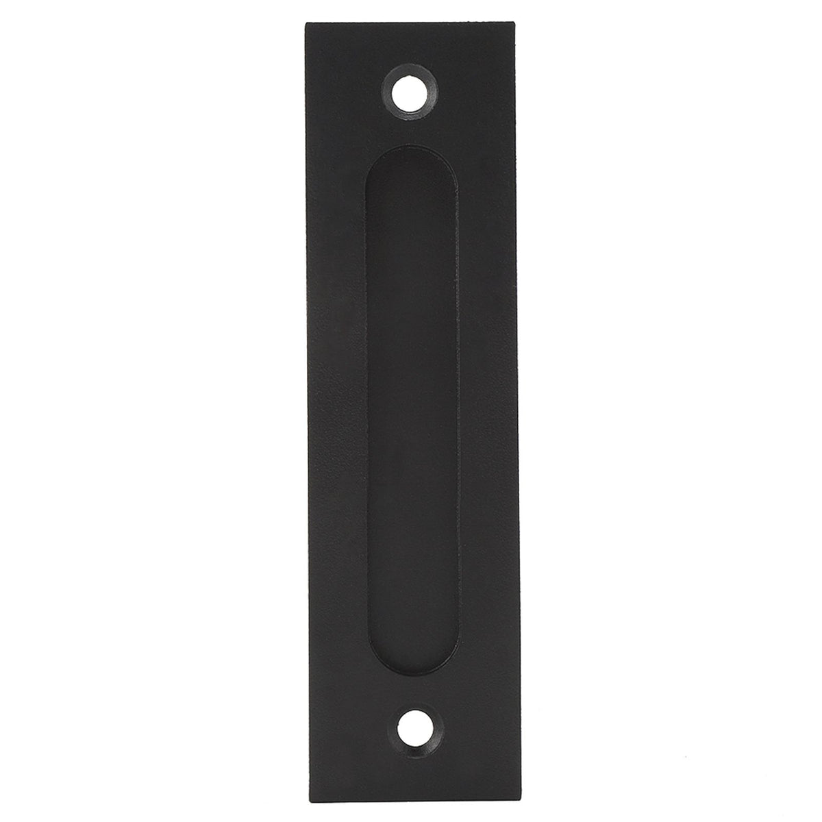 Black Heavy Duty Carbon Steel Sliding Barn Door Closet Pull Handle Wooden Gate Hardware