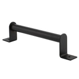 Black Heavy Duty Carbon Steel Pull Handle for Sliding Barn Door Closet Wooden Gate Hardware