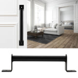 Black Heavy Duty Carbon Steel Pull Handle for Sliding Barn Door Closet Wooden Gate Hardware