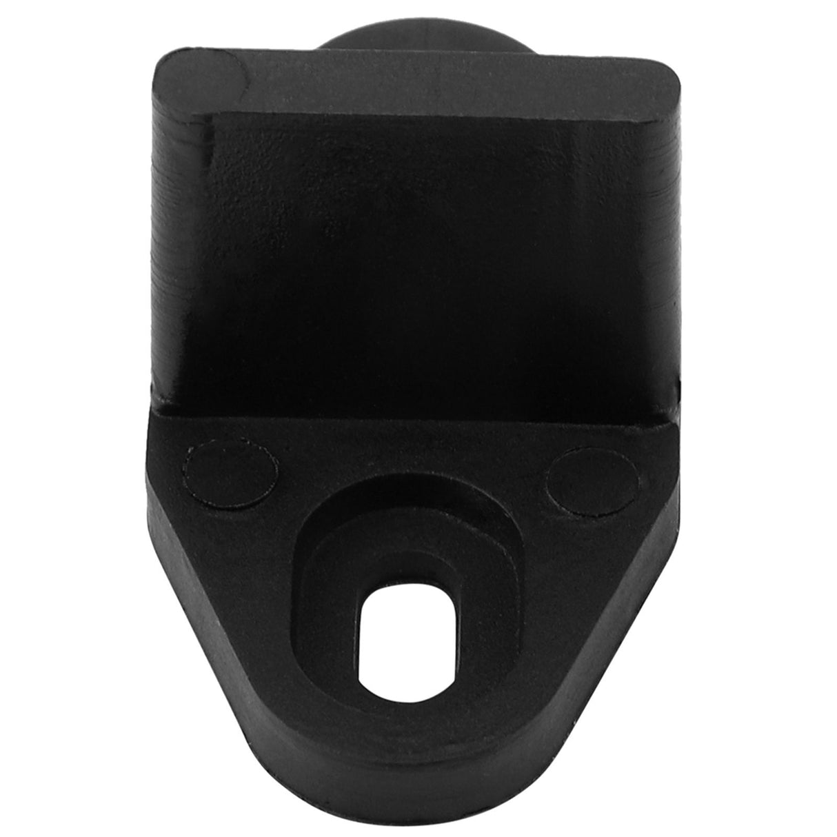Black Coated Plastic Floor Guide for Sliding Barn Door Bottom Gate Hardware Accessory