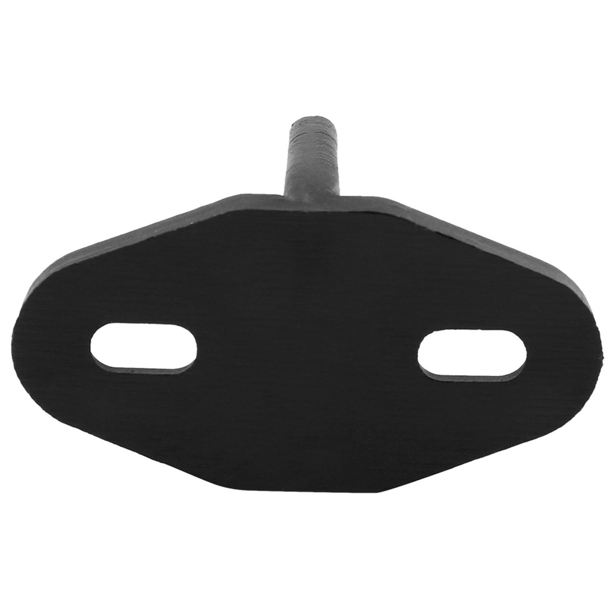 Black Coated Plastic Floor Guide for Sliding Barn Door Bottom Gate Hardware Accessory