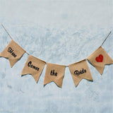 5pcs Set Fashionable Cloth Forked Tail shaped Banner for Party Decoration
