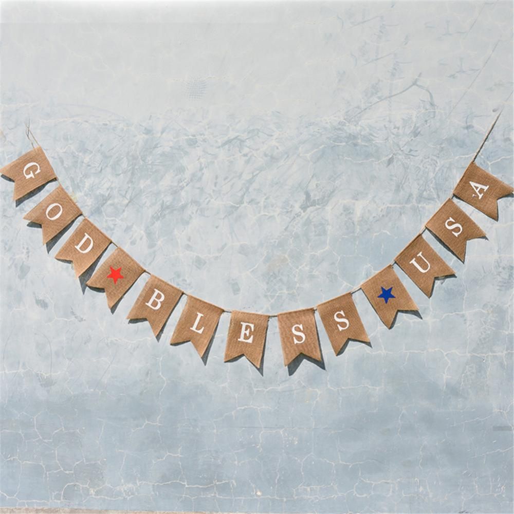 13pcs Set Fashionable Cloth Forked Tail shaped Banner for Party Decoration