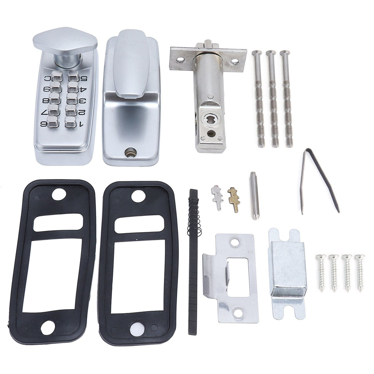 2 - 8 Digit Code Combination Door Zinc Alloy Convenient Password Security Coded Lock