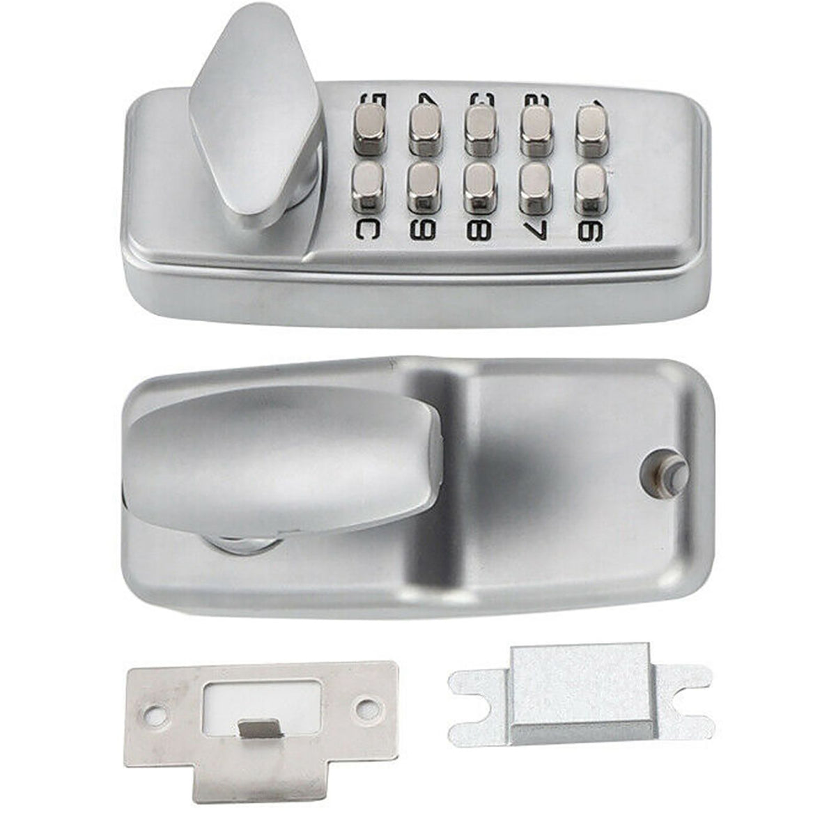 2 - 8 Digit Code Combination Door Zinc Alloy Convenient Password Security Coded Lock