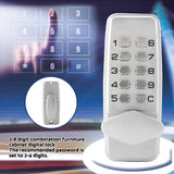 2 - 8 Digit Code Combination Door Zinc Alloy Convenient Password Security Coded Lock - Extra Image