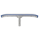 18in Swimming Pool Wall Brush Cleaning Tools Aluminum Handle for Pond Spa Hot Spring Pools