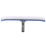18in Swimming Pool Wall Brush Cleaning Tools Aluminum Handle for Pond Spa Hot Spring Pools