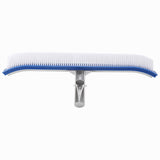 18in Swimming Pool Wall Brush Cleaning Tools Aluminum Handle for Pond Spa Hot Spring Pools