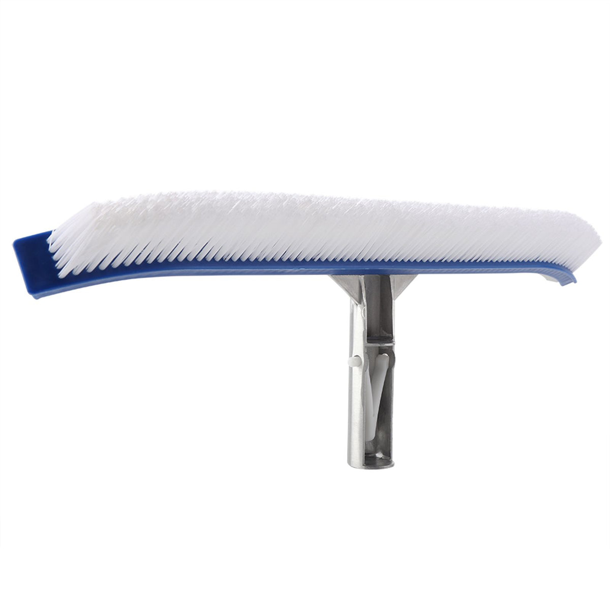 18in Swimming Pool Wall Brush Cleaning Tools Aluminum Handle for Pond Spa Hot Spring Pools