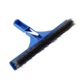10in Swimming Pool Steel Brush Bottom Walls Cleaning Supplies for Pond Spa Hot Spring