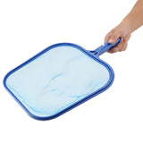 Lightweight Leaf Skimmer Mesh Net Frame Swimming Pool Pond Tub Cleaning Tool for Many Poles - Rear View
