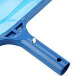 Blue Plastic Leaf Skimmer Fine Mesh Net Deep Bag Swimming Pool Pond Tub Cleaning Tool