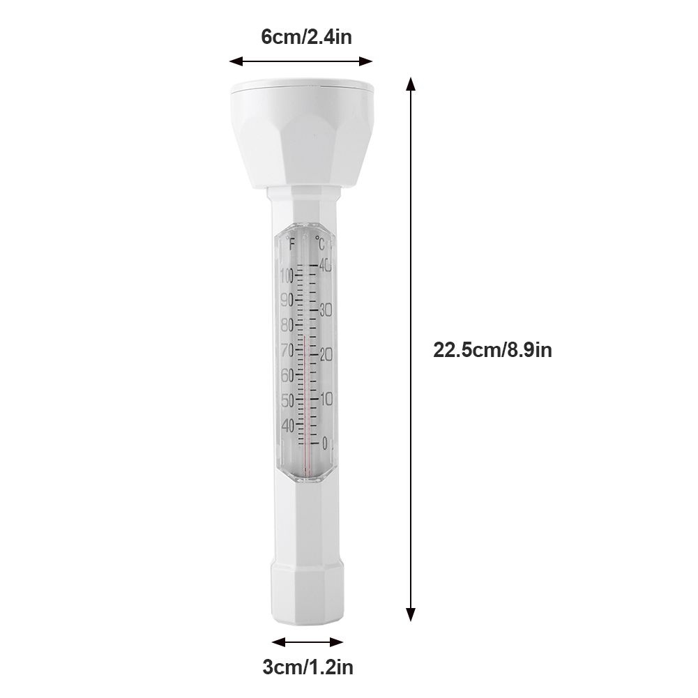 Thermometer Swimming Pool Floating Thermograph Water Temperature Testing Tool for Spa