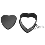 Carbon Steel Cake Mold with Removable Pan Tray Heart Shaped Baking Mould Nonstick Cookware - Low Angle