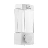 Wall Mounted 3-Chamber Liquid Lotion Shampoo Soap Dispenser Set Bathroom Accessories
