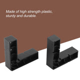 2pcs 90 Degree L Shape Right Angle Corner Clamp Picture Frame Woodworking Tool (9.5*9.5*2cm)