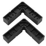 2pcs 90 Degree L Shape Right Angle Corner Clamp Picture Frame Woodworking Tool (9.5*9.5*2cm)