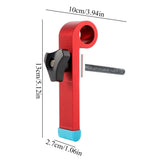Multi-functional Aluminum Alloy Universal Clamp Clamping Block Woodworking Joint Hand Tool (A)