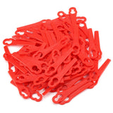 100PCS Machine Trimming Blades for FRT18A FRT18A1 Art 46155 FRT20A1 Accessories - 45-Degree Angle