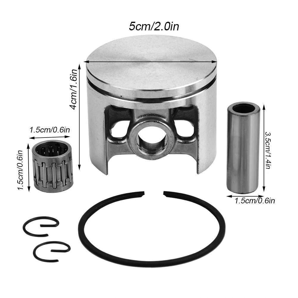 50mm Piston Rings Kit For HUSQVARNA 266 XP 268 Special Chainsaw