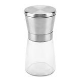 Stainless Steel Manual Pepper Herbs Mill Shaker Spices Salts Kitchen Grinding Tool - 45-Degree Angle