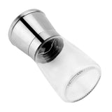 Stainless Steel Manual Pepper Herbs Mill Shaker Spices Salts Kitchen Grinding Tool - Close-Up Angle