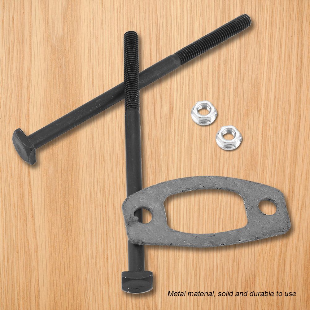Muffler Gasket Nut Bolt Kit for Husqvarna 50 Special, 51 55 for Rancher Chainsaw