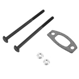 Muffler Gasket Nut Bolt Kit for Husqvarna 50 Special, 51 55 for Rancher Chainsaw - Rear View