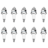 10Pcs Spark Plugs Brush Cutter Trimmer Chain Saw Replacement Accessories