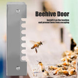 5pcs Bee Hive Entrance Entrance Gate Anti Scape Door Beekeeping Tool Equipment - Front View