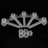 5Pcs/Set Duckbilled Beehive Bee Feeder Water Dispenser Beekeeping Tool Equipment - Low Angle