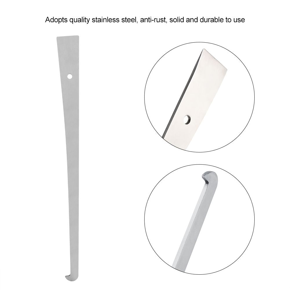 1Pc Stainless Steel Bee Hive Scraper Frame Cleaning Tool Beekeeping Tool Equipment