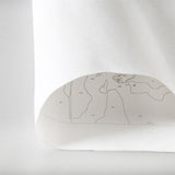 Sailboat Pattern Durable Breathable Pillow Cushion Pad Case Car Household