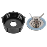 Stainless Steel Blade with Bottom Base Sealing Ring Juice Extractor Blender Replacement Set - Top-Down View