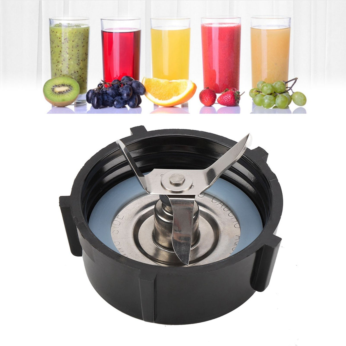 Stainless Steel Blade with Bottom Base Sealing Ring Juice Extractor Blender Replacement Set